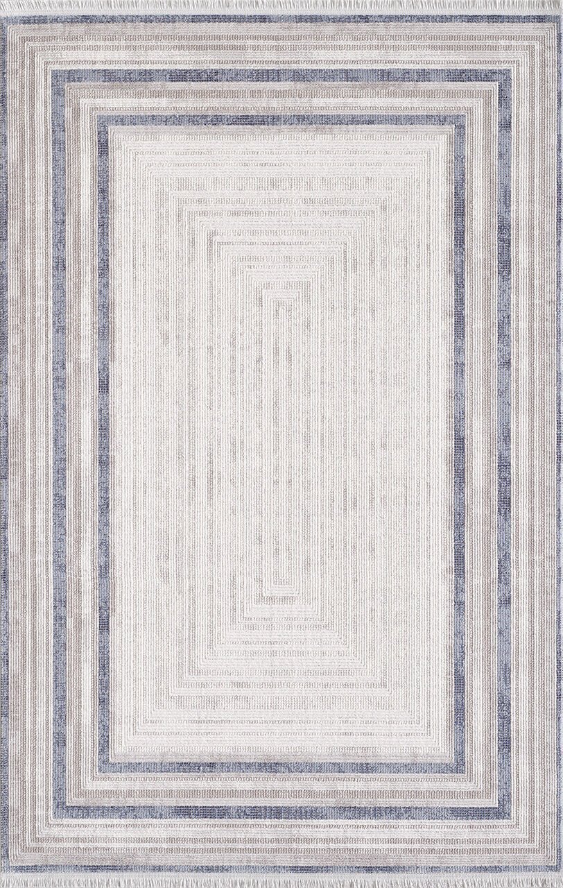 Artemis Halı Romantik - 02432B - Gri Mavi