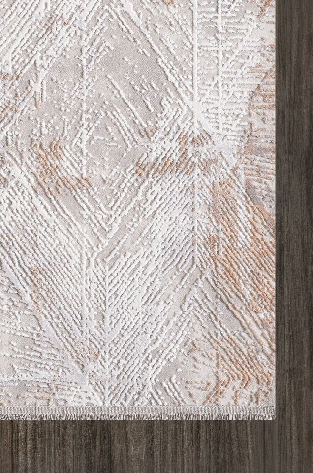 Artemis Halı Artex - 02509B - Krem Bordo Halı