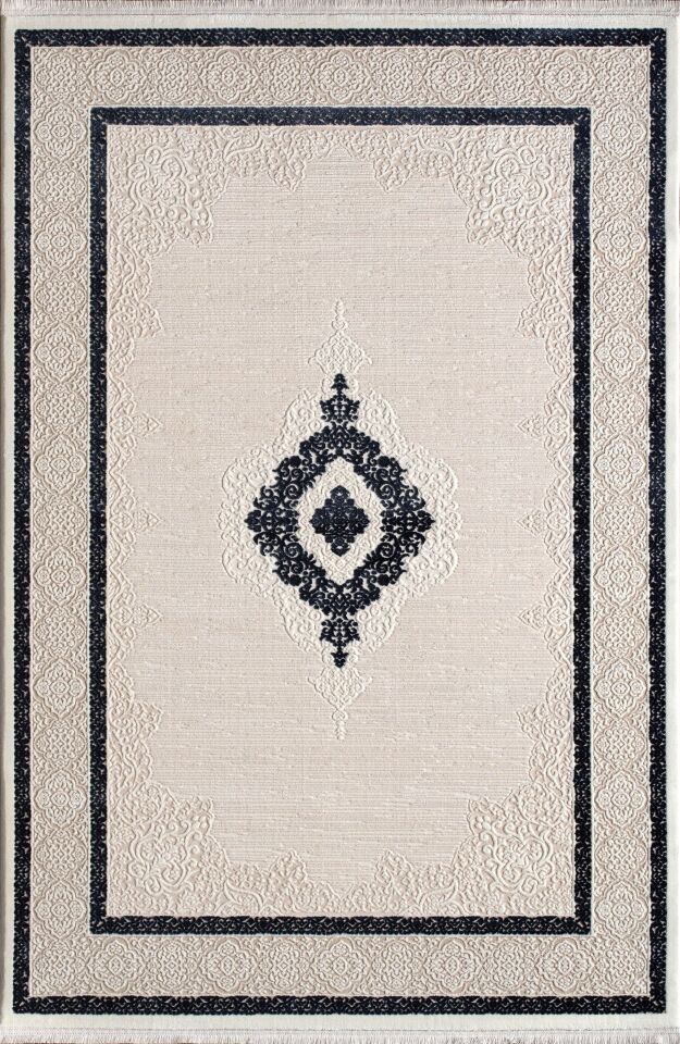 Artemis Halı Anetta - 03319A - Krem Mavi Halı 200x290