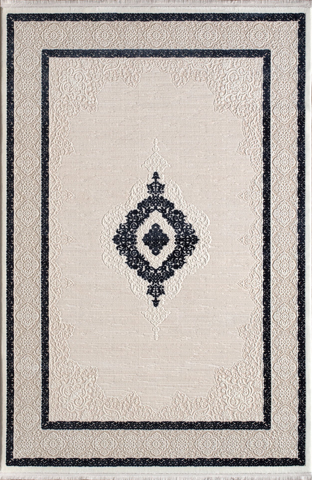 Artemis Halı Anetta - 03319A - Krem Mavi Halı 100x300