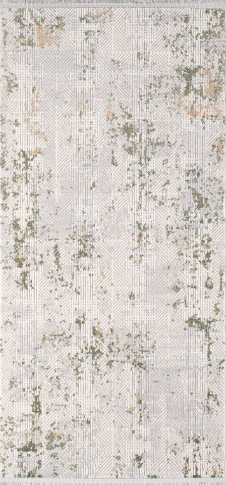 Artemis Halı Rosa - 01104D - Krem Yeşil Halı