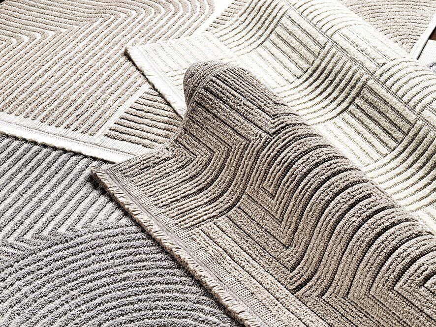 Türkmen Halı Lupi - LP02 - Gri