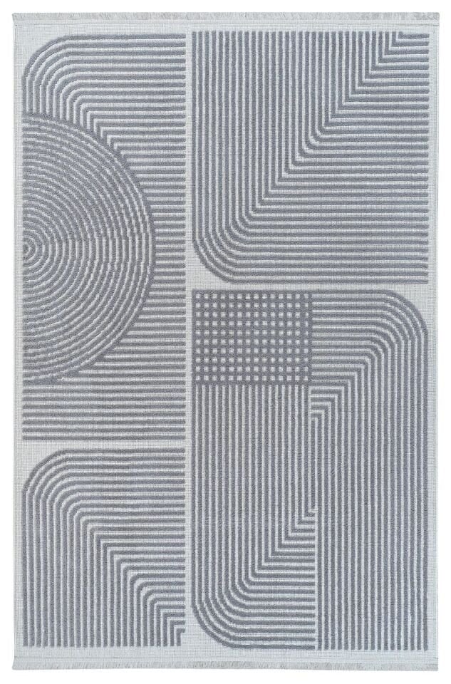 Türkmen Halı Lupi - LP02 - Gri