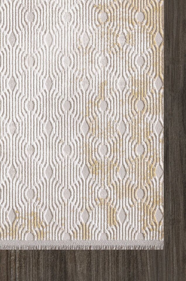 Artemis Halı Artex - 02503B - Krem Kahve Halı 120x180