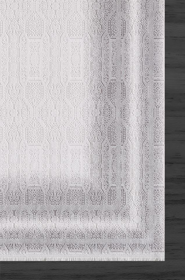 Artemis Halı Barok - 02266C - Gri Halı 100x300