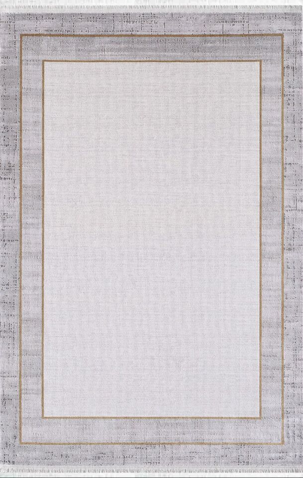 Artemis Halı Barok - 02255A - Antrasit Gold Halı 100x300
