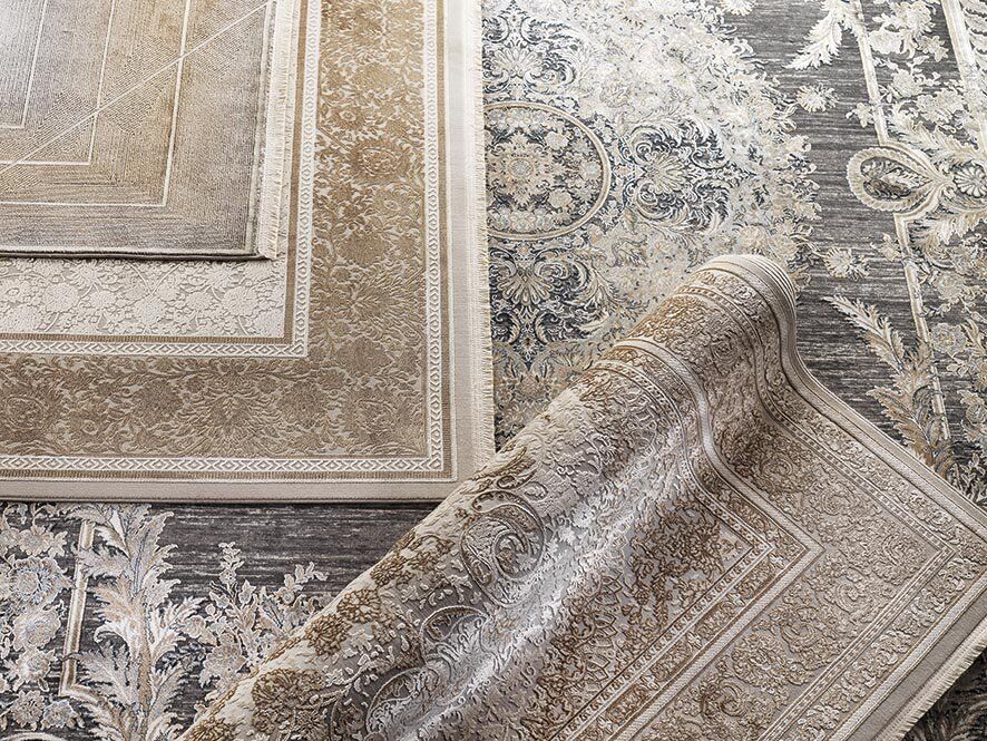 Türkmen Halı Saphire - SA01 - Gri