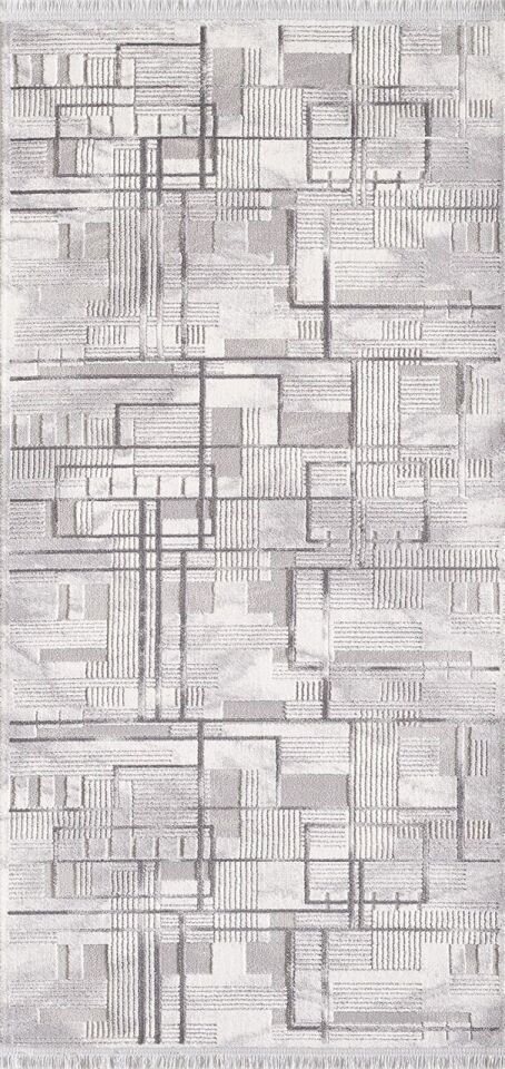 Artemis Halı Samoa - 02378C - Gri Çizgili Halı