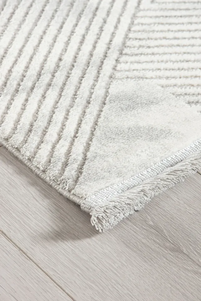 Artemis Halı Samoa - 02387B - Gri Krem Halı