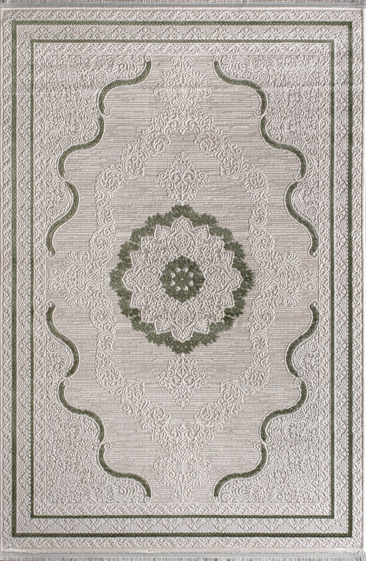 Artemis Halı Lia - 01128K - Krem Yeşil Halı