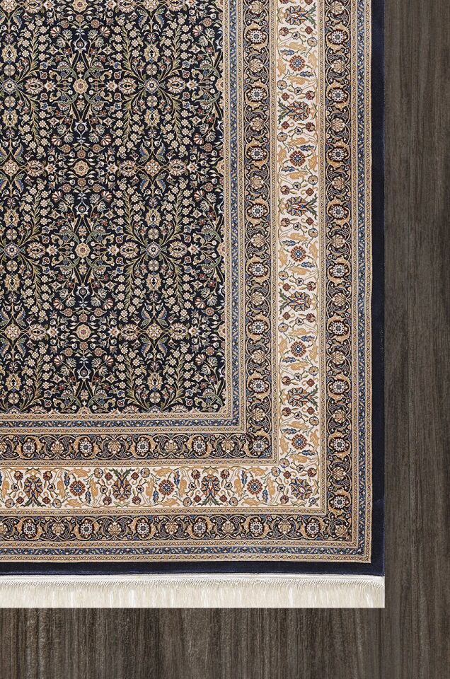 Artemis Halı Silk - 05222B - İpek Halı Laciverti
