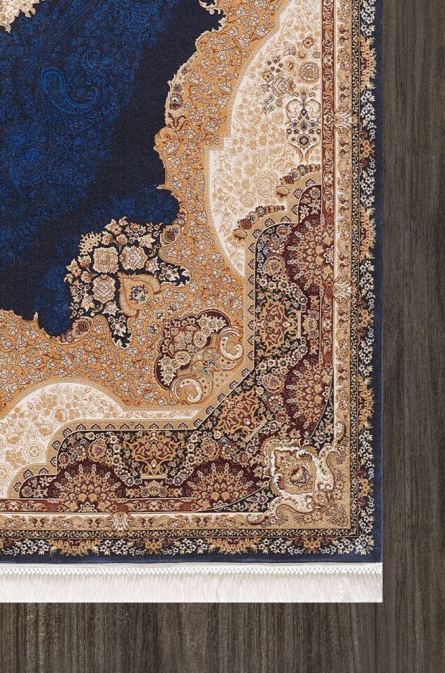 Artemis Halı Silk - 05211C - İpek Halı Laciverti