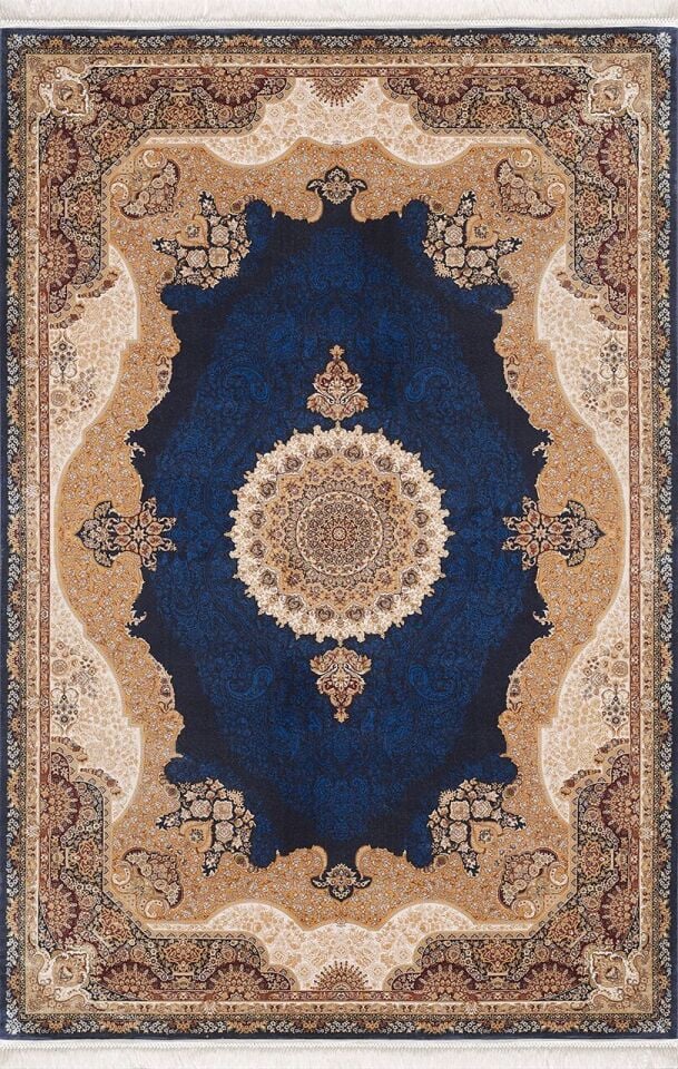 Artemis Halı Silk - 05211C - İpek Halı Laciverti