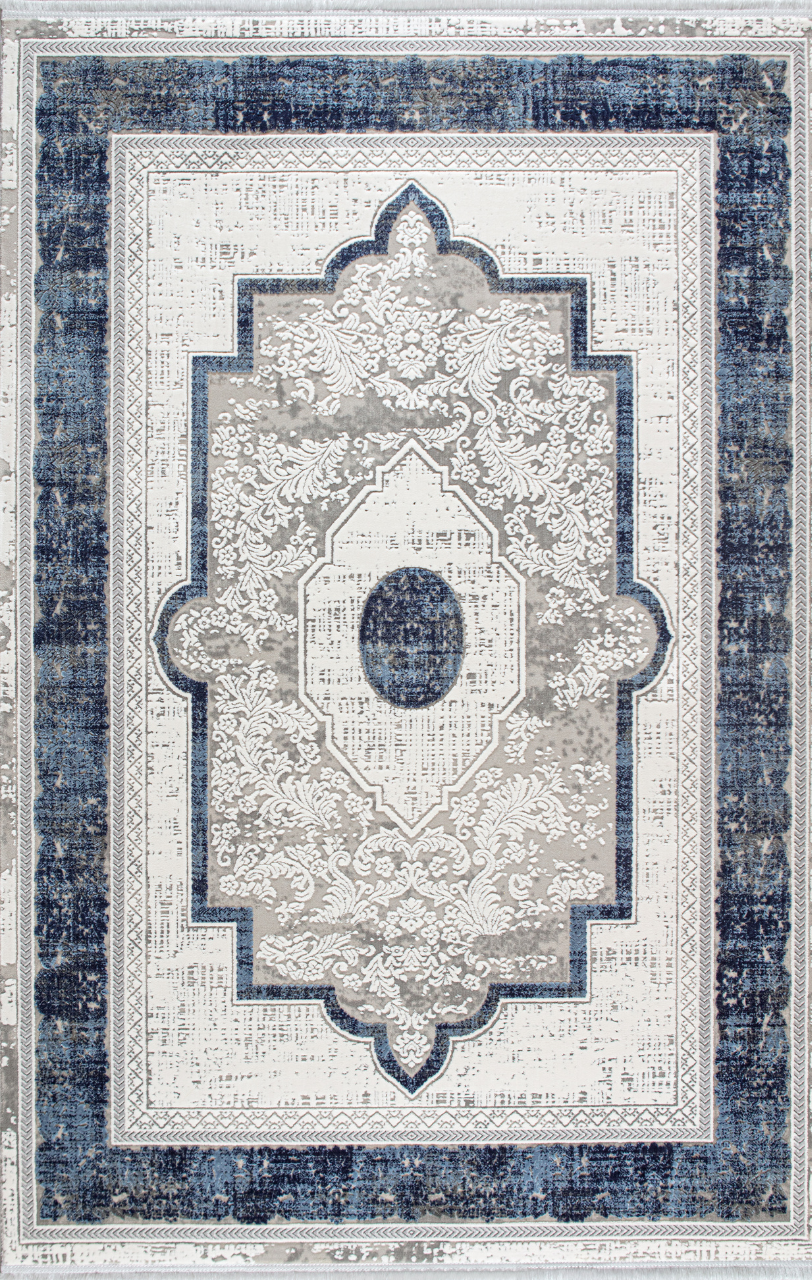 Artemis Halı Murano - 02994A - Mavi Krem Halı