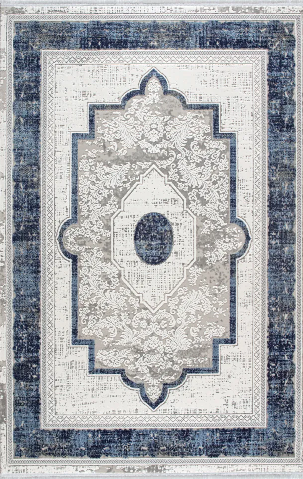 Artemis Halı Murano - 02994A - Mavi Krem Halı