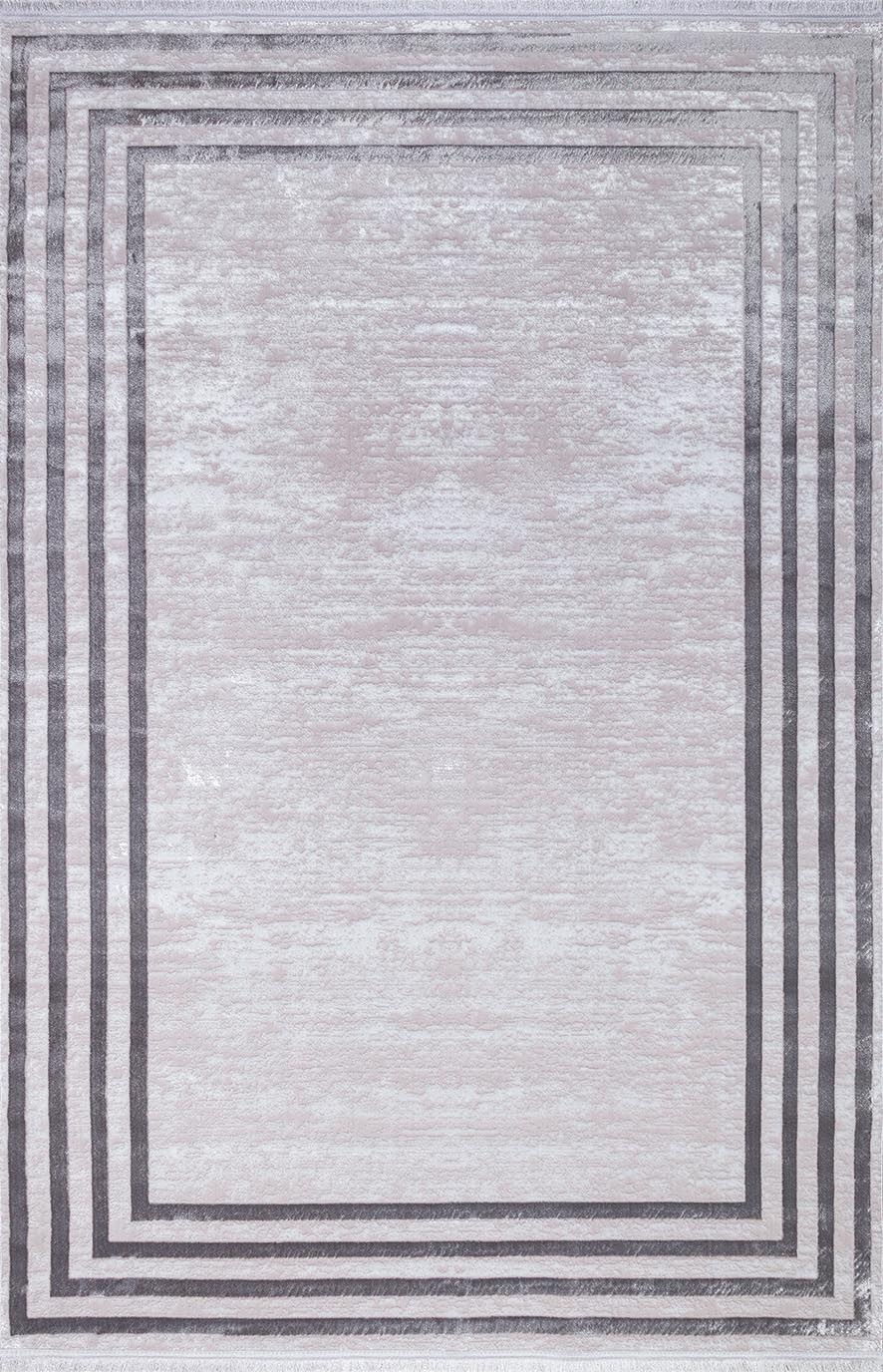 Türkmen Halı Poem - PM04 - Gri