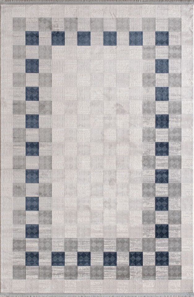 Artemis Halı Davina - 09782D - Krem Mavi Halı