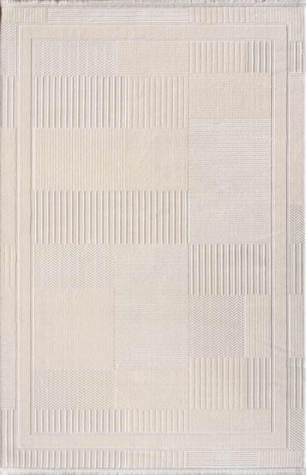 Artemis Halı Petinya - 06173B - Krem Gri Halı