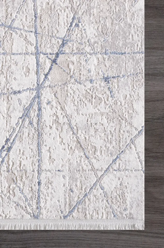 Artemis Halı Romantik - 02429B - Gri Mavi